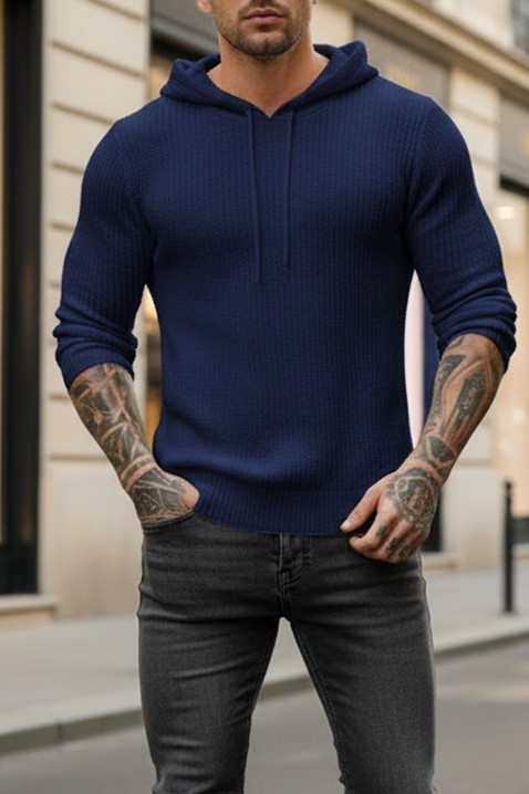 Pulover bărbați JEROLDO NAVY, Culoare: bleumarin, IVET.RO - Reduceri de până la -80%