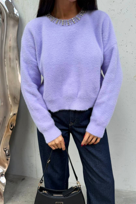 Pulover VANILANZA PURPLE, Culoare: lila, IVET.RO - Reduceri de până la -80%