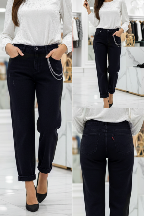 Blugi ULVINZA, Culoare: negru, IVET.RO - Reduceri de până la -80%