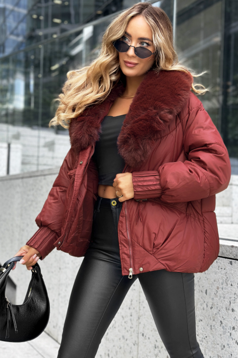 Geacă OZALNDA BORDO, Culoare: bordo, IVET.RO - Reduceri de până la -80%