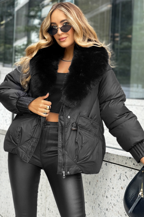 Geacă OZALNDA BLACK, Culoare: negru, IVET.RO - Reduceri de până la -80%