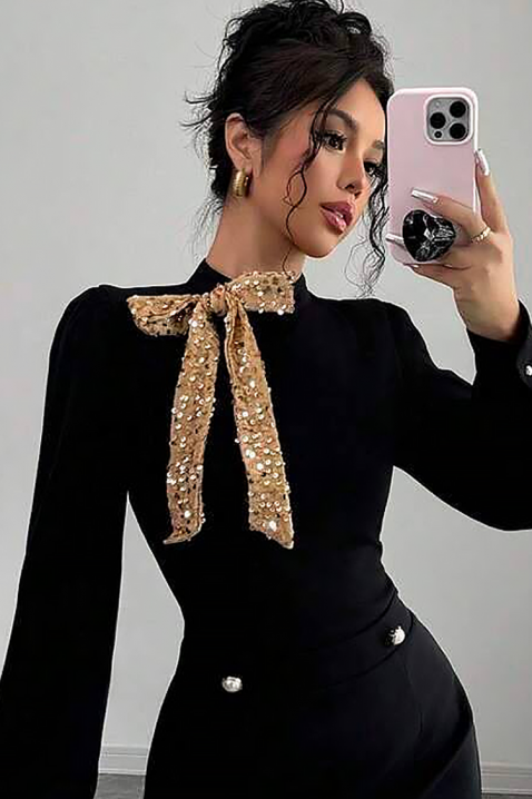 Rochie PANDONA BLACK, Culoare: negru, IVET.RO - Reduceri de până la -80%