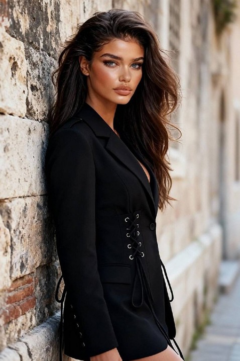 Rochie - blazer FLOMERVA, Culoare: negru, IVET.RO - Reduceri de până la -80%