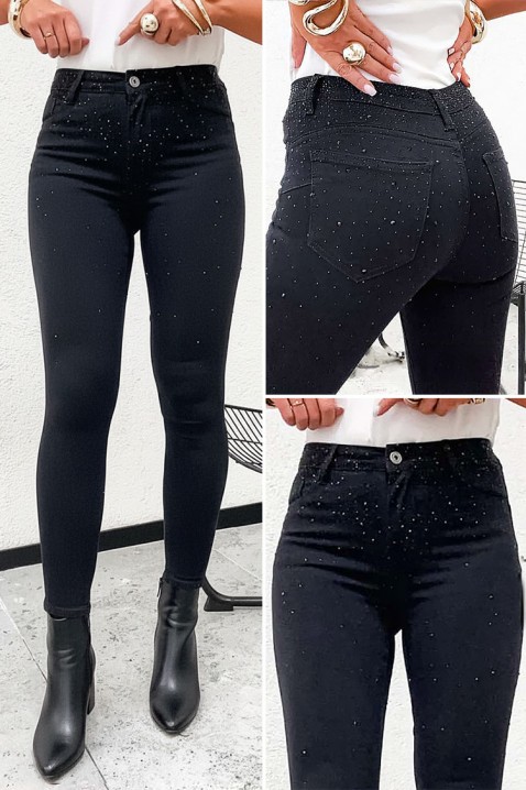 Blugi BELINSA, Culoare: negru, IVET.RO - Reduceri de până la -80%