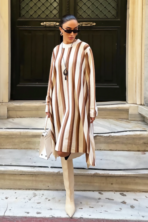 Rochie MIMONDA BEIGE, Culoare: bej, IVET.RO - Reduceri de până la -80%