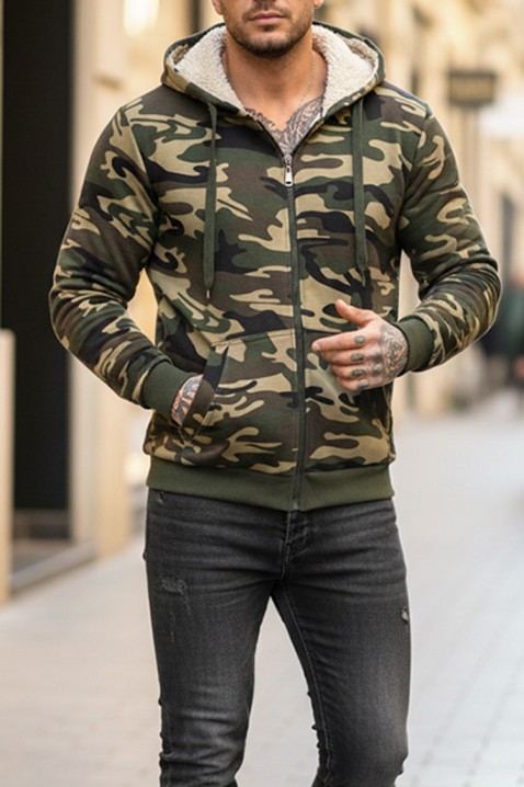 Hanorac bărbați MORTODO, Culoare: khaki, IVET.RO - Reduceri de până la -80%