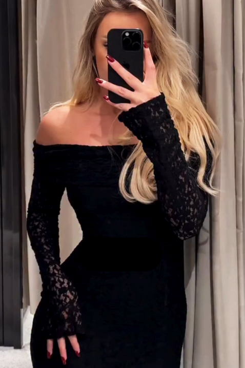 Rochie ALBENDA, Culoare: negru, IVET.RO - Reduceri de până la -80%