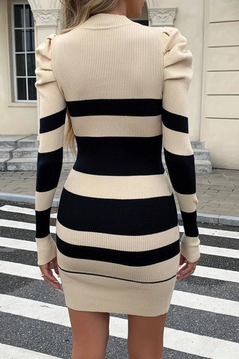 Rochie EVELONSA BEIGE, Culoare: bej, IVET.RO - Reduceri de până la -80%