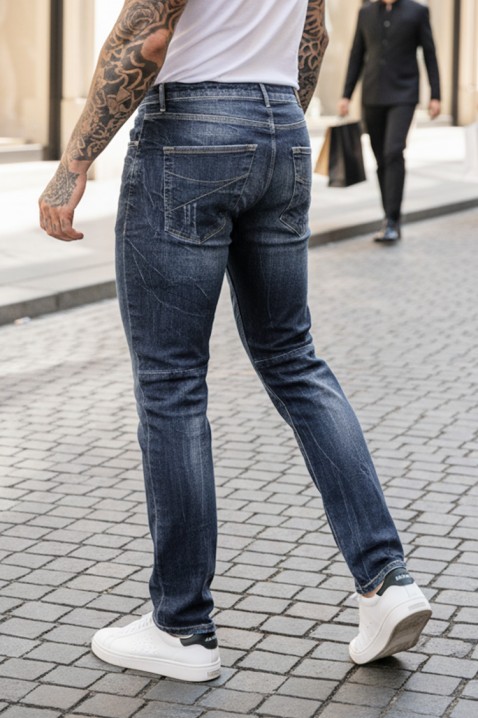 Blugi bărbăti BROLGO, Culoare: bleumarin, IVET.RO - Reduceri de până la -80%