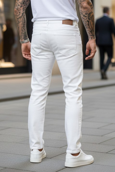 Blugi bărbăti TOMSON, Culoare: alb, IVET.RO - Reduceri de până la -80%