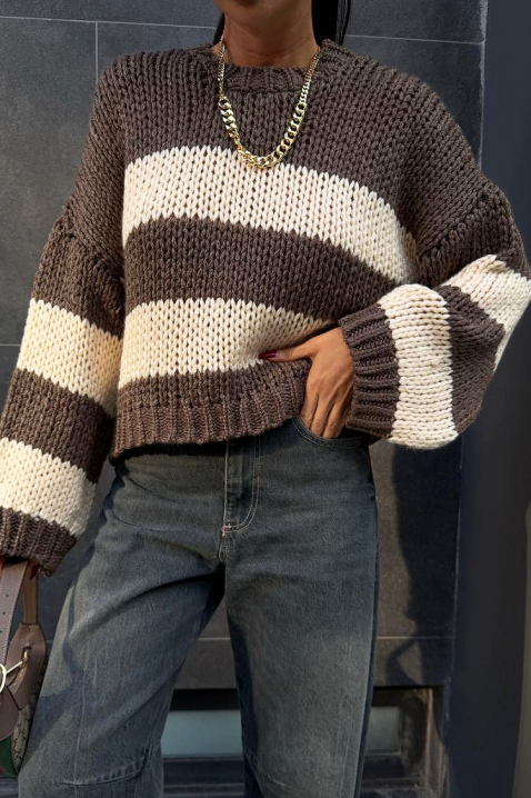 Pulover LARDENZA BROWN, Culoare: maro, IVET.RO - Reduceri de până la -80%