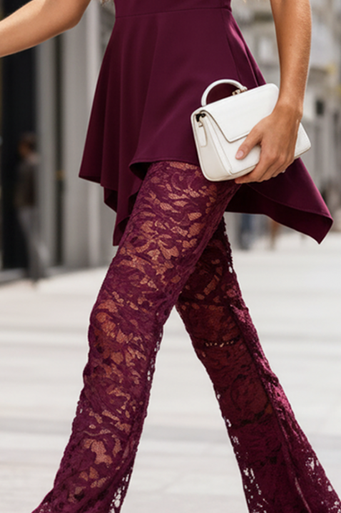 Salopetă ZLADENZA BORDO, Culoare: bordo, IVET.RO - Reduceri de până la -80%