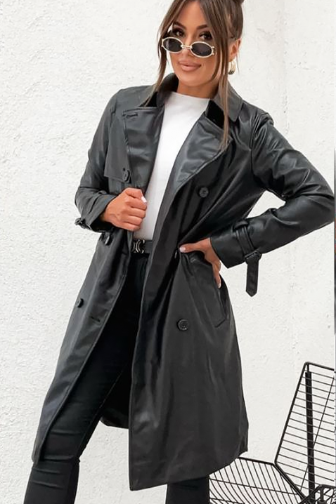 Trenci NATRENDA BLACK, Culoare: negru, IVET.RO - Reduceri de până la -80%