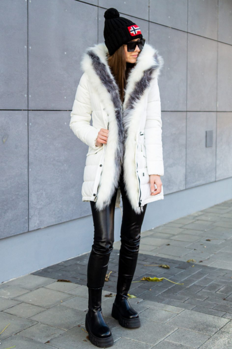 Geacă DJEZINDRA WHITE, Culoare: alb, IVET.RO - Reduceri de până la -80%