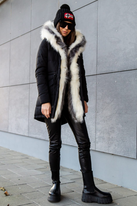 Geacă DJEZINDRA BLACK, Culoare: negru, IVET.RO - Reduceri de până la -80%