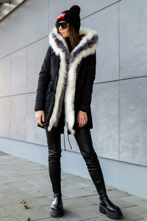 Geacă DJEZINDRA BLACK, Culoare: negru, IVET.RO - Reduceri de până la -80%