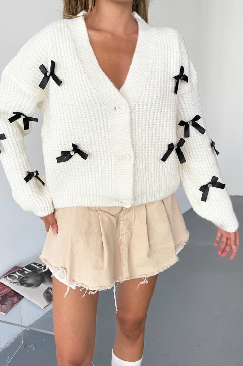 Cardigan KELDIONA, Culoare: alb, IVET.RO - Reduceri de până la -80%