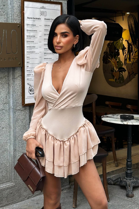 Rochie ARABIONA BEIGE, Culoare: bej, IVET.RO - Reduceri de până la -80%