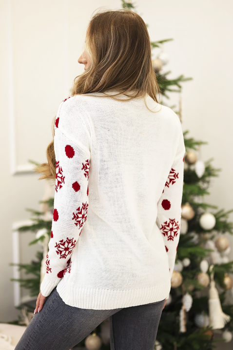 Pulover KOLEDINA WHITE, Culoare: alb, IVET.RO - Reduceri de până la -80%