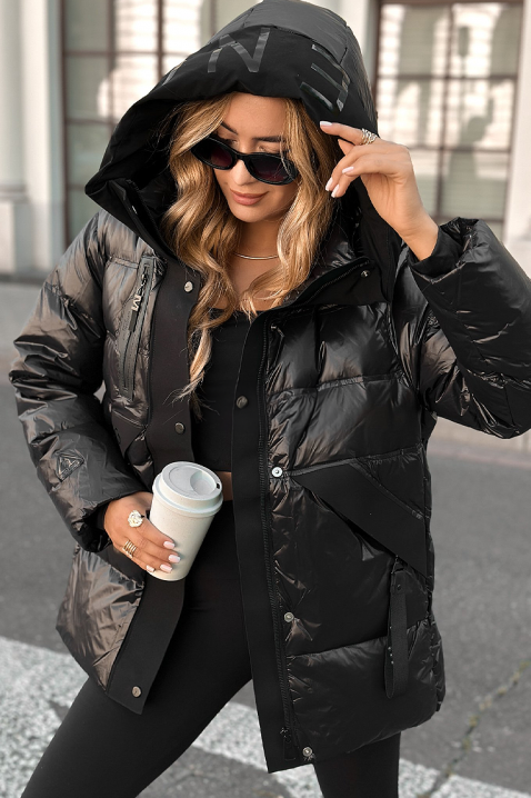 Geacă TELIESA, Culoare: negru, IVET.RO - Reduceri de până la -80%