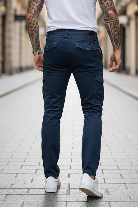 Pantaloni bărbați BIRZIN NAVY, Culoare: bleumarin, IVET.RO - Reduceri de până la -80%