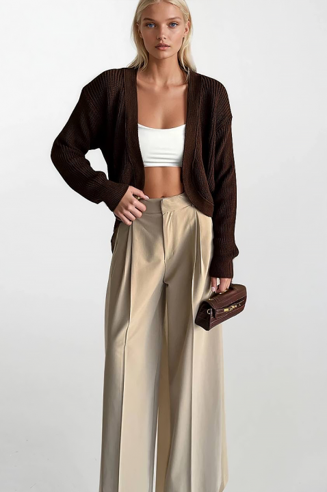 Cardigan KAMELOTA BROWN, Culoare: maro, IVET.RO - Reduceri de până la -80%