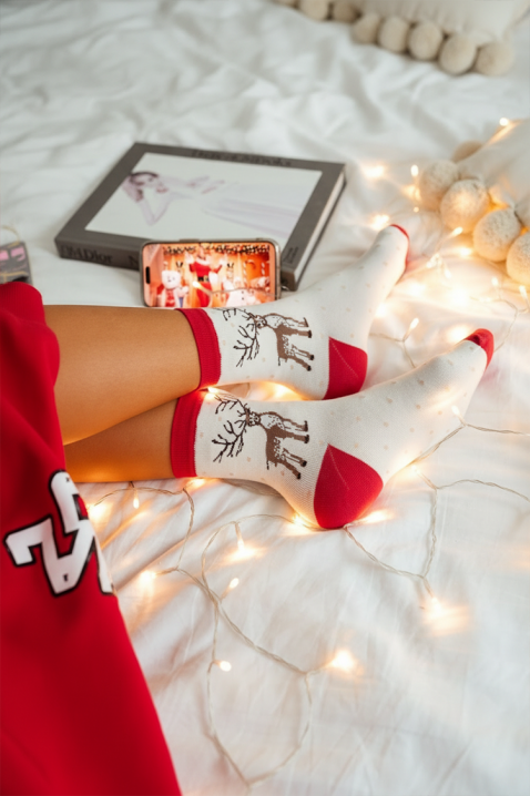 Șosete BLUFELDA WHITE, Culoare: alb, IVET.RO - Reduceri de până la -80%