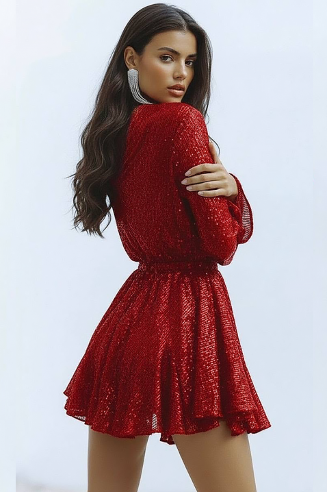 Rochie EROTOLDA RED, Culoare: roșu, IVET.RO - Reduceri de până la -80%