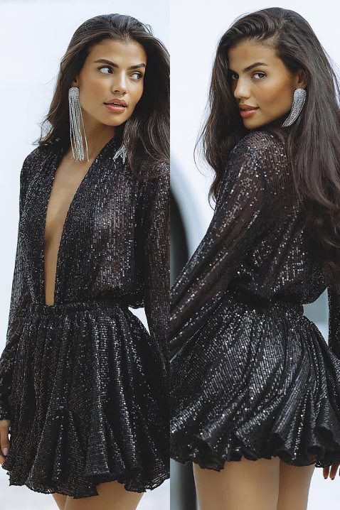 Rochie EROTOLDA BLACK, Culoare: negru, IVET.RO - Reduceri de până la -80%