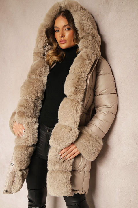 Geacă ABAMBINA BEIGE, Culoare: bej, IVET.RO - Reduceri de până la -80%