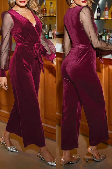 Salopetă BURGUNZA BORDO, Culoare: bordo, IVET.RO - Reduceri de până la -80%