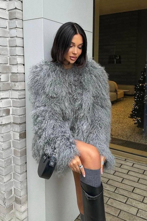 Palton AMOGLINA, Culoare: gri, IVET.RO - Reduceri de până la -80%