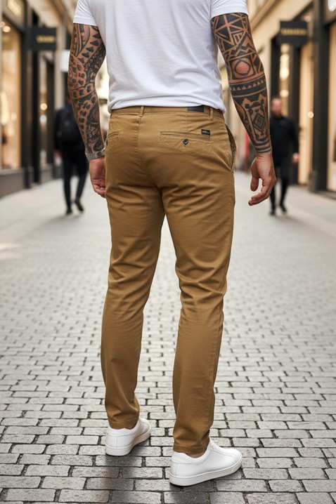 Pantaloni bărbați ROXTER CAMEL, Culoare: maro deschis    , IVET.RO - Reduceri de până la -80%