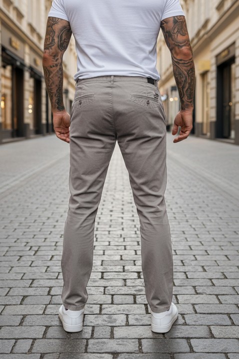 Pantaloni bărbați ROXTER LIGHT GREY, Culoare: gri deschis  , IVET.RO - Reduceri de până la -80%