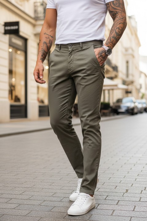 Pantaloni bărbați ROXTER KHAKI, Culoare: khaki, IVET.RO - Reduceri de până la -80%