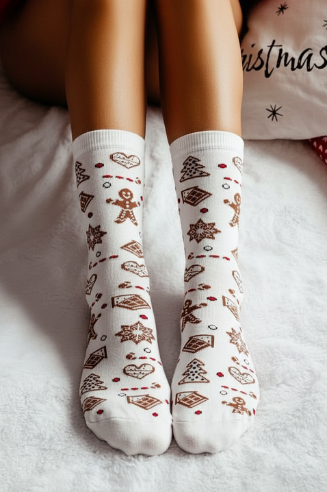 Șosete VLADERZA WHITE, Culoare: alb, IVET.RO - Reduceri de până la -80%