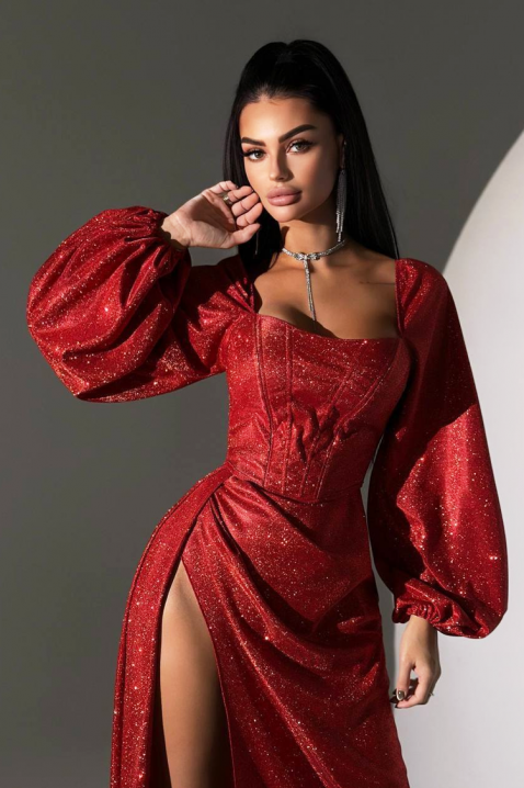 Rochie ALDIYA RED, Culoare: roșu, IVET.RO - Reduceri de până la -80%