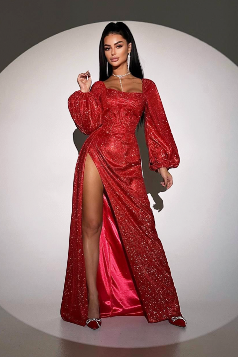 Rochie ALDIYA RED, Culoare: roșu, IVET.RO - Reduceri de până la -80%