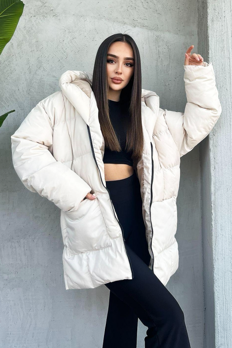 Geacă ELESIRA WHITE, Culoare: alb, IVET.RO - Reduceri de până la -80%