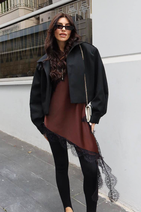 Tunică ZALFERSA BROWN, Culoare: maro, IVET.RO - Reduceri de până la -80%