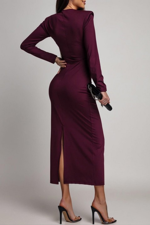 Rochie VTELANZA BORDO, Culoare: bordo, IVET.RO - Reduceri de până la -80%