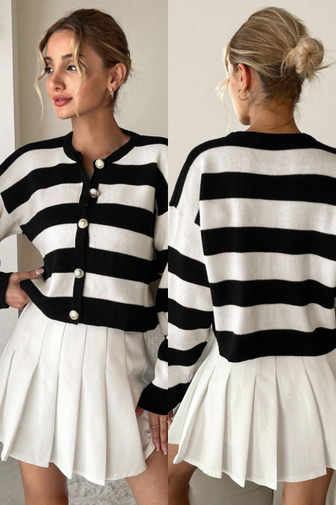 Cardigan AMORNEZA BLACK, Culoare: negru, IVET.RO - Reduceri de până la -80%