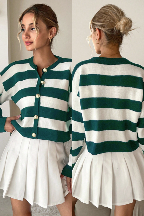 Cardigan AMORNEZA GREEN, Culoare: verde, IVET.RO - Reduceri de până la -80%