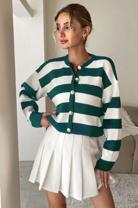 Cardigan AMORNEZA GREEN, Culoare: verde, IVET.RO - Reduceri de până la -80%