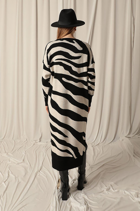 Rochie ZEBRINDA BLACK, Culoare: negru, IVET.RO - Reduceri de până la -80%