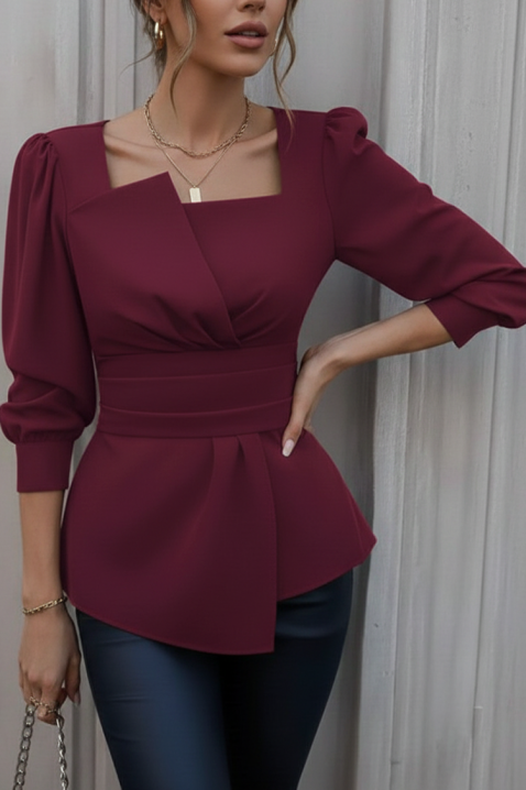 Bluză damă RAZBANA BORDO, Culoare: bordo, IVET.RO - Reduceri de până la -80%