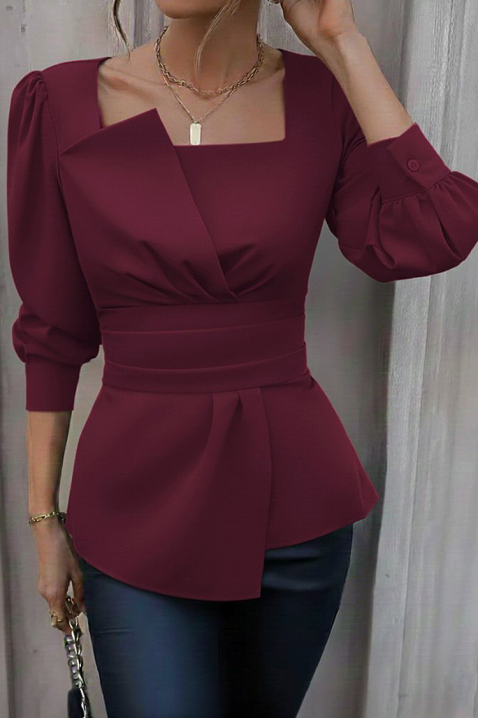 Bluză damă RAZBANA BORDO, Culoare: bordo, IVET.RO - Reduceri de până la -80%