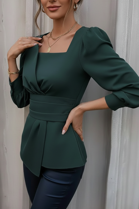 Bluză damă RAZBANA KHAKI, Culoare: khaki, IVET.RO - Reduceri de până la -80%