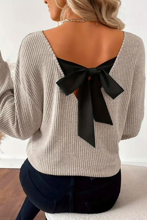 Bluză damă ERMOLTA BEIGE, Culoare: bej, IVET.RO - Reduceri de până la -80%