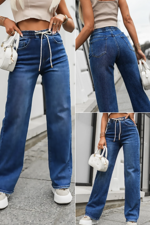 Blugi MOSKONZA, Culoare: albastru, IVET.RO - Reduceri de până la -80%